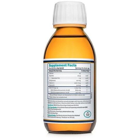 Extra Virgin Cod Liver Oil, 5 Oz, RST