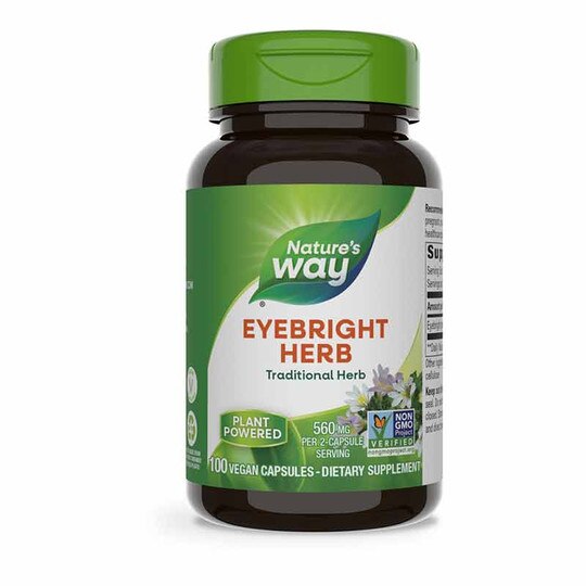Eyebright Herb, 100 Veg Capsules, NWA
