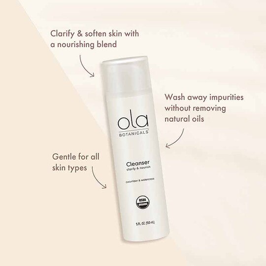 Facial Cleanser Organic, 5 Oz, OBT