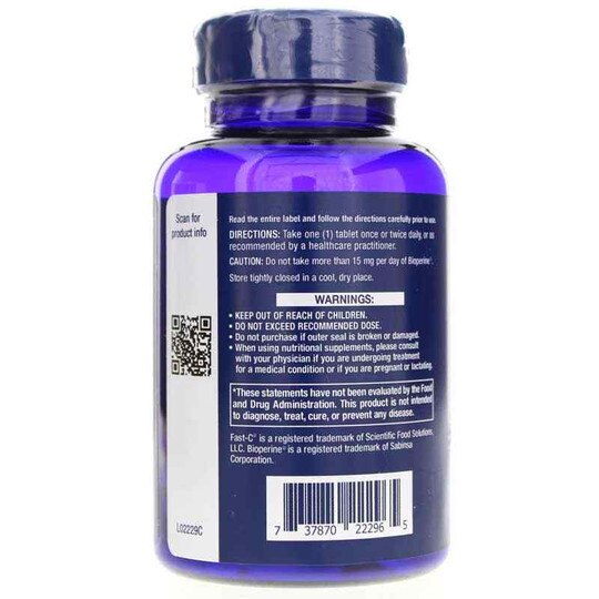 Fast-C & Bio-Quercetin Phytosome, 60 Veg Tablets, LFE