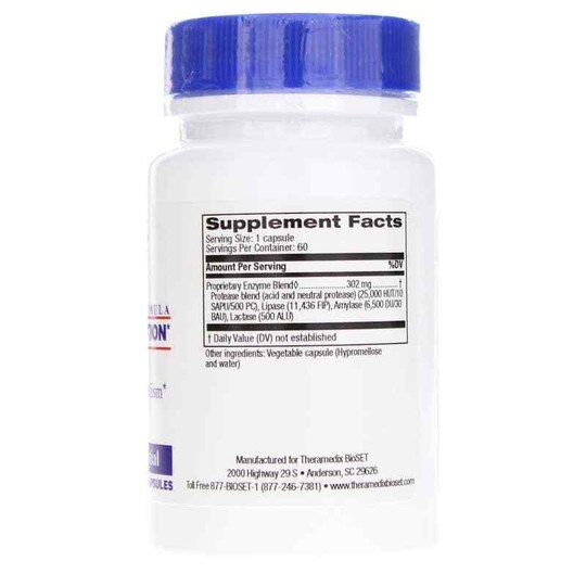Fat/High Lipase Digestion, 60 Veg Capsules, THDX