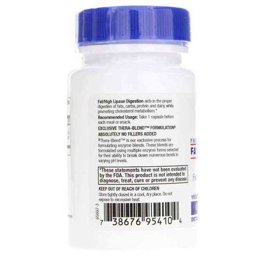 Fat/High Lipase Digestion, 60 Veg Capsules, THDX