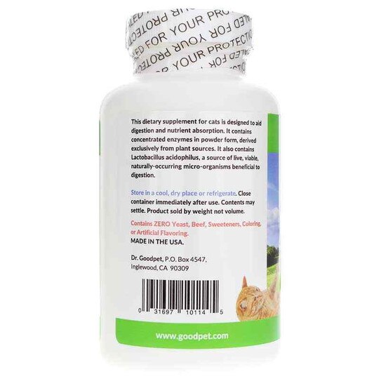 Feline Formula Digestive Enzymes, 4 Oz, DRG