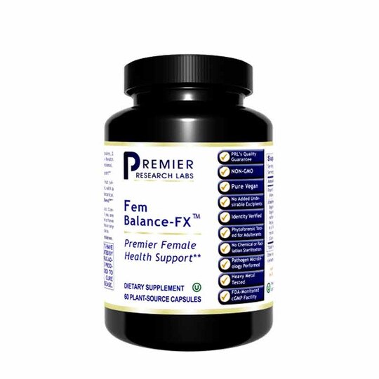 Fem Balance-FX Female Support, 60 Veg Capsules, PRL