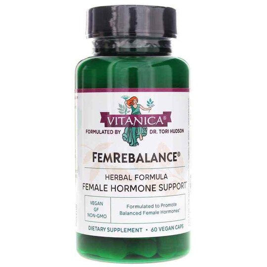 Fem Rebalance, 60 Veg Capsules, VTA