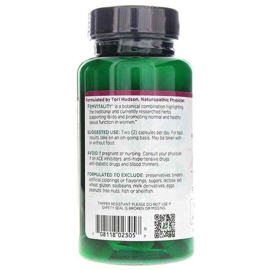 FemVitality, 60 Vegan Capsules, VTA