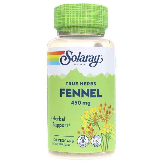 Fennel 450 Mg, 100 Veg Capsules, SLR