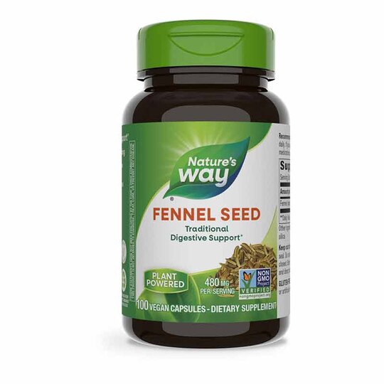 Fennel Seed, 100 Vegan Capsules, NWA