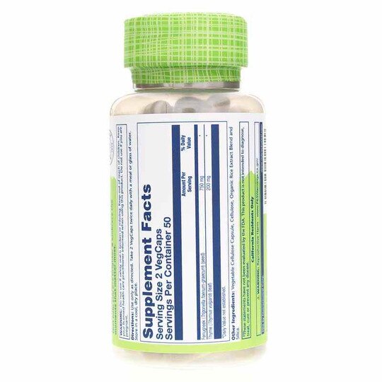 Fenugreek & Thyme, 100 Veg Capsules, SLR