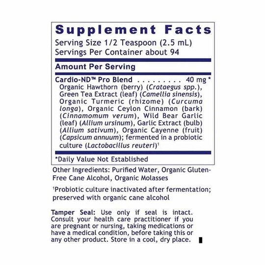 Fermented Cardio-ND With Cardiovascular-Associated Nutrients, 8 O, PRL