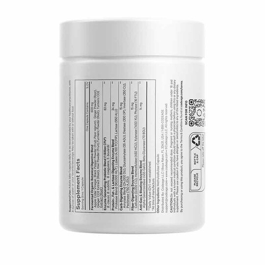 Fermented Digestive Enzymes, 90 Capsules, CDE