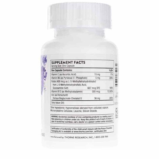 Ferrasorb® Iron with Cofactors, 60 Veg Capsules, THR
