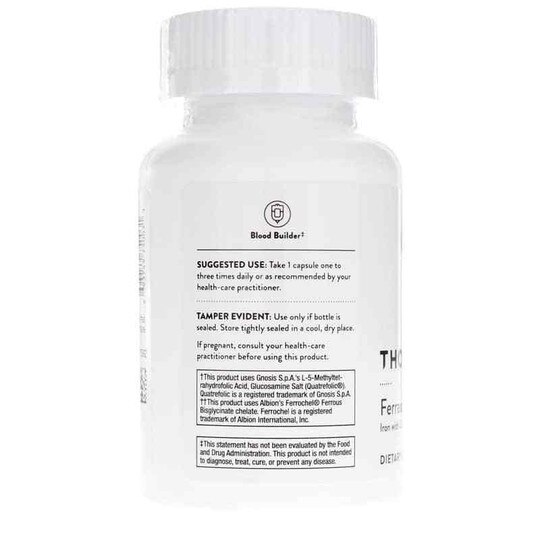 Ferrasorb® Iron with Cofactors, 60 Veg Capsules, THR
