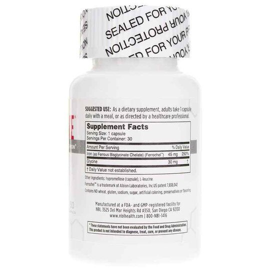 FerroSolve, 30 Veg Capsules, NBI