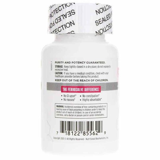 FerroSolve, 30 Veg Capsules, NBI