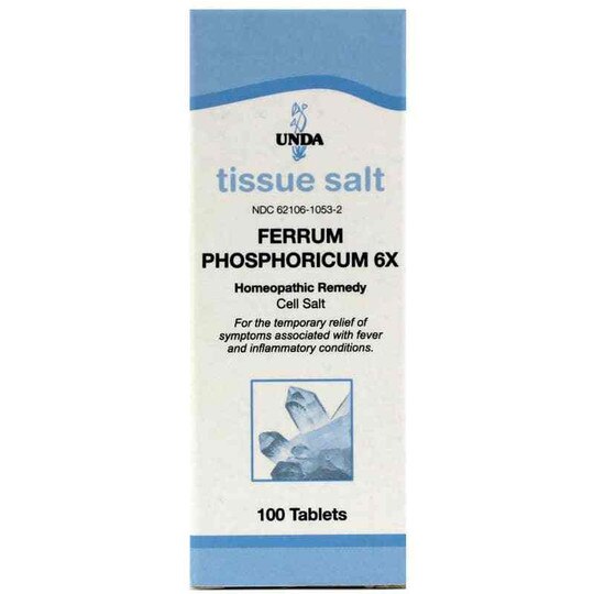 Ferrum Phosphoricum 6X, 100 Tablets, UND