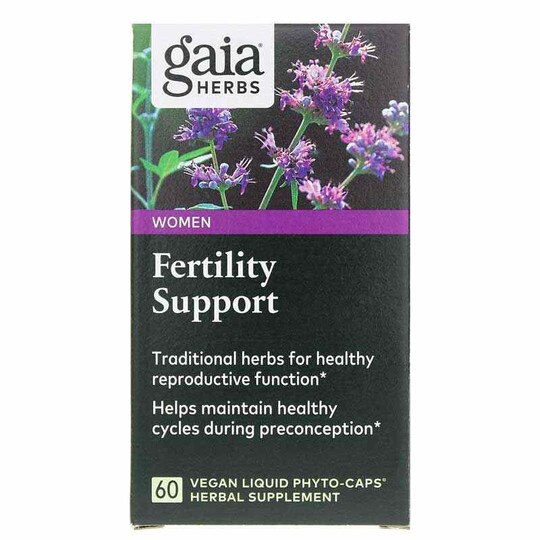 fertility support box by gaia herbs