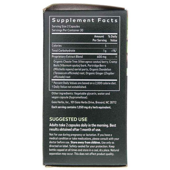 fertility support box by gaia herbs