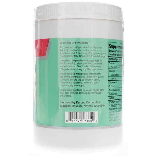 FiberPro Powder, 12 Oz, KRU
