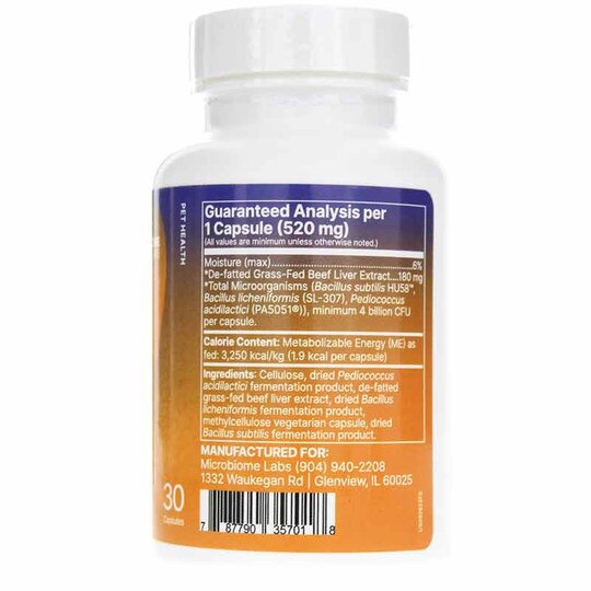 FidoSpore Pet Probiotic, 30 Capsules, MCBL