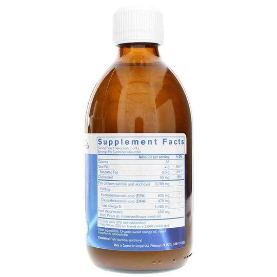Finest Pure Fish Oil with Plant Sterols, 10.1 Oz, PHX