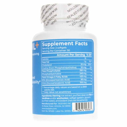 Fish Oil+, 60 Softgels, BDB