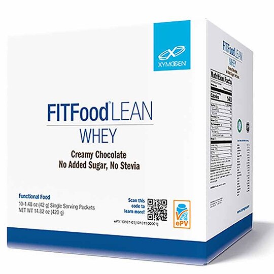 FitFood Lean Whey Sugar & Stevia Free, XYM
