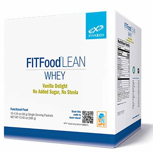 FitFood Lean Whey Sugar & Stevia Free, XYM
