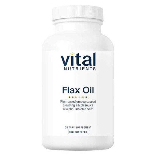 Flax Oil, 100 Softgels, VTN