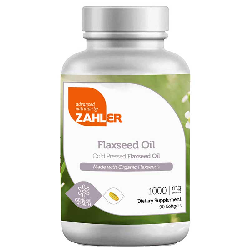 Flaxseed Oil 1000 Mg, Zahler