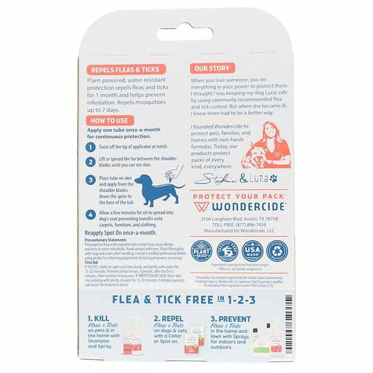 Flea & Tick Spot On for Dogs, WND