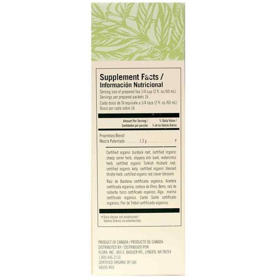Flor Essence Gentle Detox Tea, 16 Servings, FL