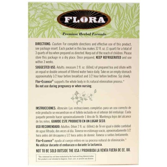 Flor Essence Gentle Detox Tea, 16 Servings, FL
