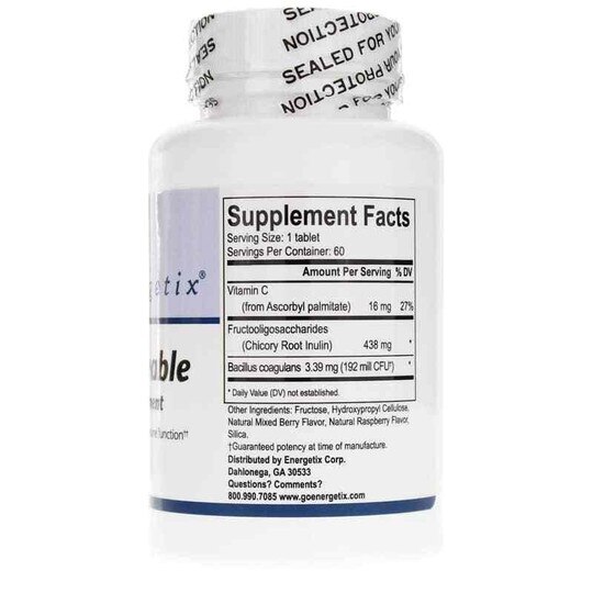Flora Chewable, 60 Tablets, EGX