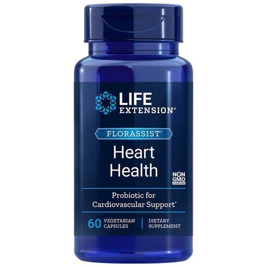 FlorAssist Heart Health, 60 Veg Capsules, LFE