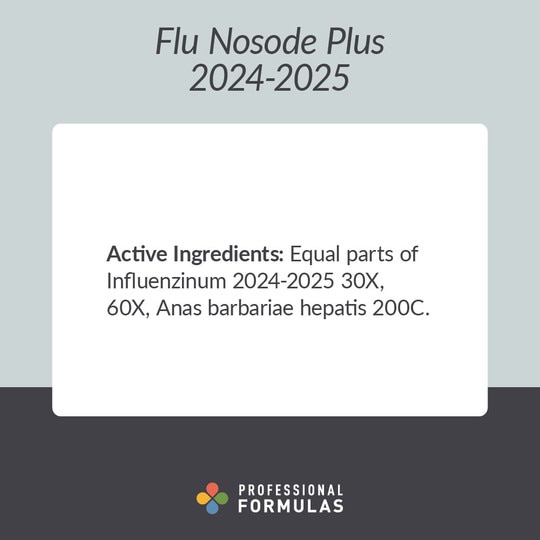 Flu Nosode Plus Drops 2024-2025, 2 oz, PCHF