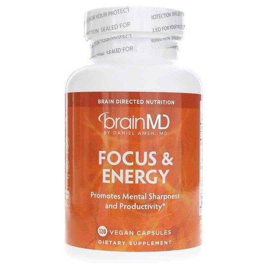 Focus & Energy, 120 Capsules, BMD