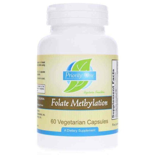 Folate Methylation, 60 Veg Capsules, PRTO