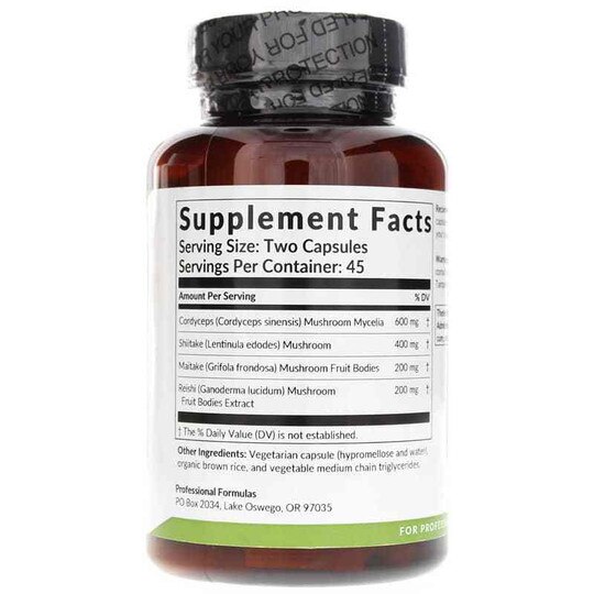 Forest Immunity Mushroom Complex Capsules, 90 Capsules, PCHF