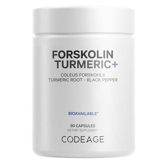 Forskolin Turmeric, 90 Capsules, CDE