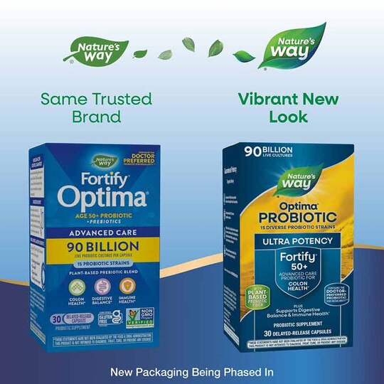 Fortify Optima Advanced Care 90 Billion, 30 Capsules, NWA