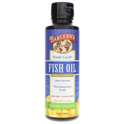 Fresh Catch Fish Oil Liquid Orange Flavor