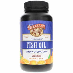 Fresh Catch Fish Oil Omega-3 EPA/DHA in Natural Orange Flavor 1