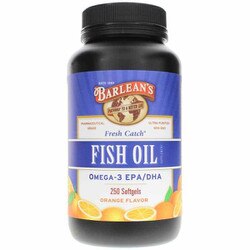 Fresh Catch Fish Oil Omega-3 EPA/DHA in Natural Orange Flavor