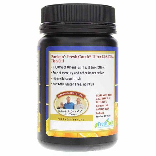 Fresh Catch Fish Oil Ultra EPA-DHA, 60 Softgels, BOO