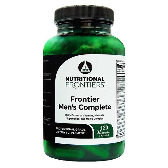 Frontier Men's Complete, 120 Veg Capsules, NTF