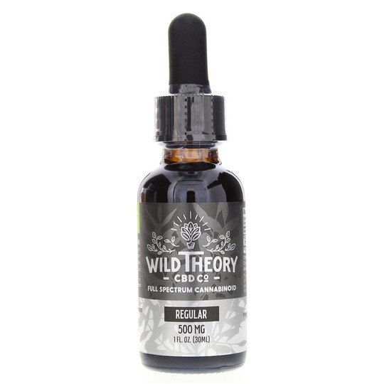 Full Spectrum CBD Oil Black Label Regular 500 Mg, 1 Oz, WTH