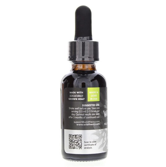 Full Spectrum CBD Oil Black Label Regular 500 Mg, 1 Oz, WTH