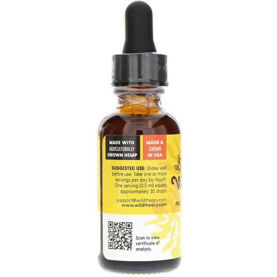 Full Spectrum CBD Oil Extra, 1 Oz, WTH