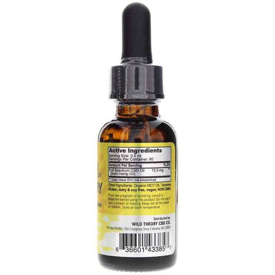 Full Spectrum CBD Oil Regular, 1 Oz, WTH